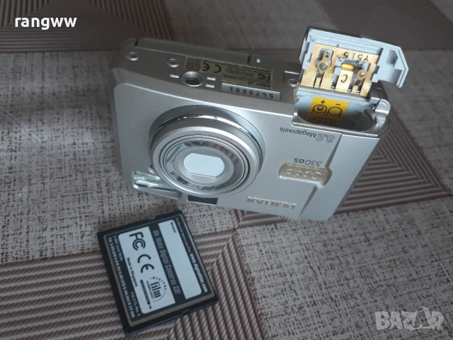 фотоапарат Pentax Optio 330GS за ремонт, снимка 5 - Фотоапарати - 53169744