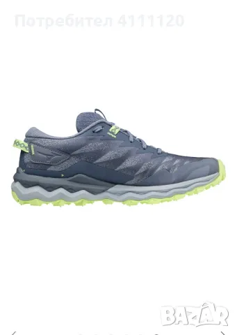 ОРИГИНЛНИ МАРАТОНКИ MIZUNO MEN TRAIL SHOE WAVE DAICHI 7 GREEN, снимка 4 - Маратонки - 48635764