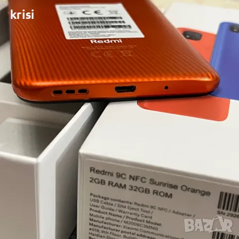 Смартфон Xiaomi Redmi 9c NFC Sunrice Orange, снимка 8 - Xiaomi - 47058225