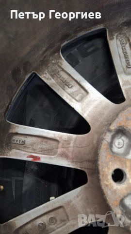 ОРИГИНАЛНИ АЛУМИНИЕВИ ДЖАНТИ  АУДИ A3 A4 A6 Q3  -5x112x57-17цола, снимка 6 - Гуми и джанти - 53462045