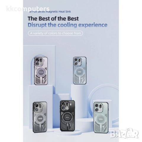 Калъф + протектор ABEEL за Oppo Find X9 Pro 5G – магнитен алуминиев кейс с охлаждане и защита на кам, снимка 2 - Калъфи, кейсове - 52686772