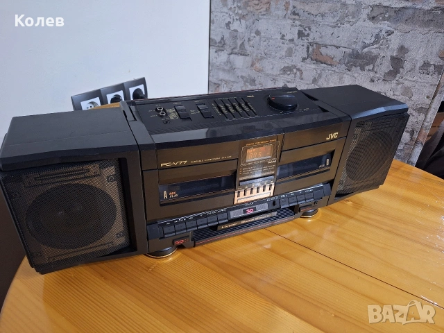 JVC PC-V77, снимка 2 - Радиокасетофони, транзистори - 54035425