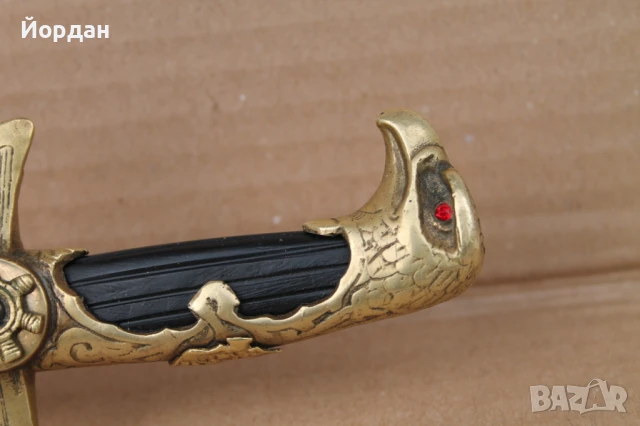 Български пилотски кортик /емисия Борис II/, снимка 10 - Антикварни и старинни предмети - 50496574