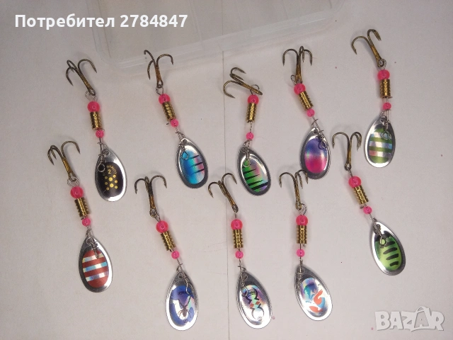 Комплект блесни за риболов, снимка 3 - Такъми - 53784239