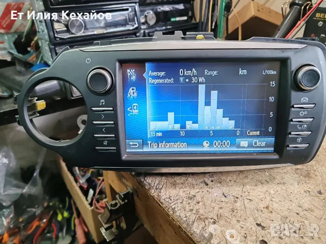 Toyota Yaris Hybrid Фабрична мултимедия, снимка 6 - Аксесоари и консумативи - 49656473