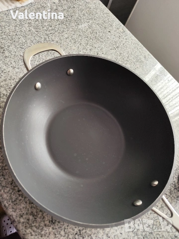 Уок тиган Brabantia дълбок тиган, снимка 5 - Съдове за готвене - 54028575