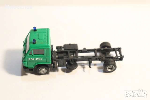 BREKINA??? H0 1/87 MAN POLICE ПОЛИЦИЯ КОЛИЧКА МОДЕЛ, снимка 2 - Колекции - 53017447