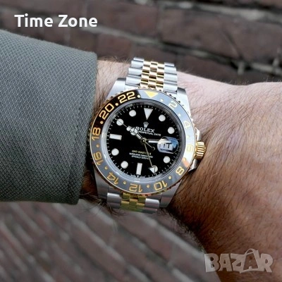 Rolex GMT-Master II 40mm 'Bumblebee' Two-Tone Yellow Gold Jubilee Automatic Различни Варианти, снимка 9 - Мъжки - 54060860
