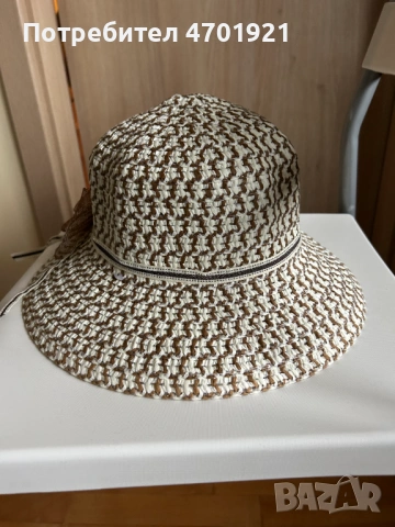 Дамска лятна шапка/капела, снимка 4 - Шапки - 53136519