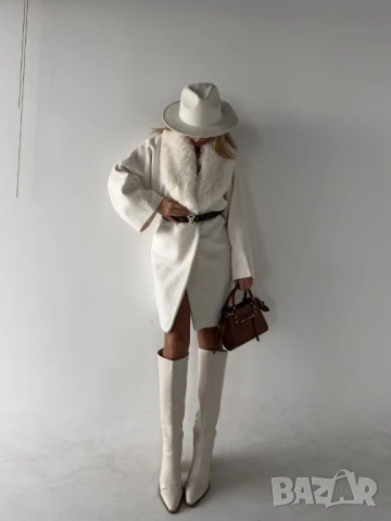 палто с колан Louis vuitton , снимка 2 - Палта, манта - 51233515