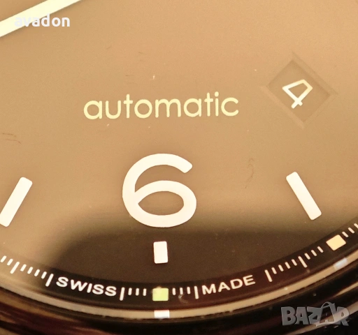 WENGER automatic 26 jewels Swiss Made sapphire wr 100m, снимка 5 - Мъжки - 54111513