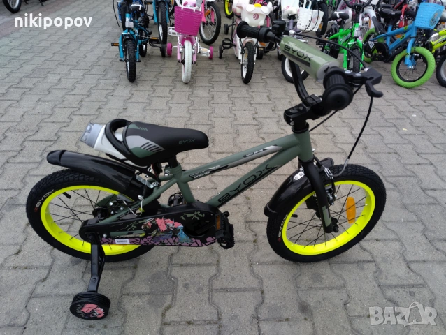 BYOX Велосипед 16" MONSTER зелен, снимка 2 - Велосипеди - 53558726