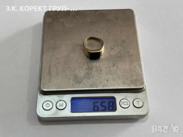 Златен пръстен 14к, 6,58гр, снимка 2 - Пръстени - 49934878