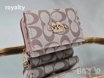 Coach Ново Дамско Кожено Портмоне 