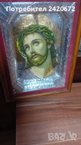 икона Исус Христос, снимка 1