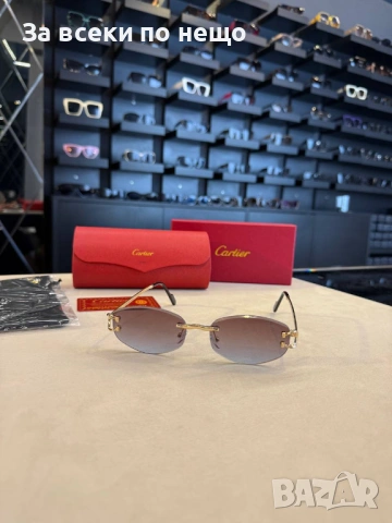Cartier Слънчеви Очила С UV400 Защита - Налични Различни Цветове И Модели Код SK598, снимка 8 - Слънчеви и диоптрични очила - 53092168