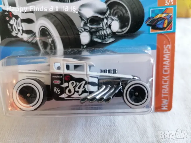 💕🧸 Hot Wheels Bone Shaker  HW Track Champs  Treasure hunt, снимка 2 - Колекции - 46854260