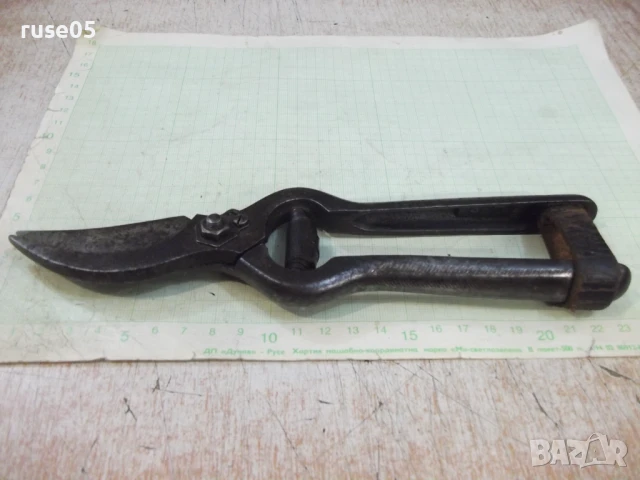 Ножица "KUNDE & Cie REMSCHEID" лозарска стара, снимка 4 - Други ценни предмети - 50919958