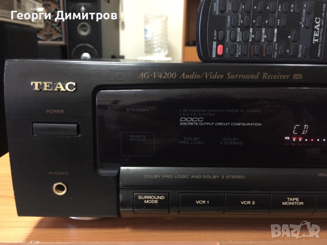 TEAC AG-V4200, снимка 2 - Ресийвъри, усилватели, смесителни пултове - 44938838