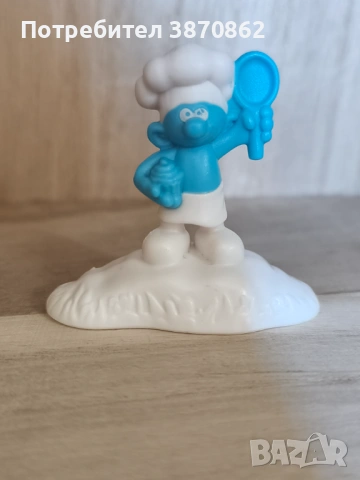 Лот фигурки на смърфове (McDonald's 2017 Smurfs Lost Village), снимка 4 - Колекции - 53495783