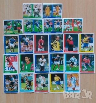 Стикери с футболисти FRANCE 98 редки