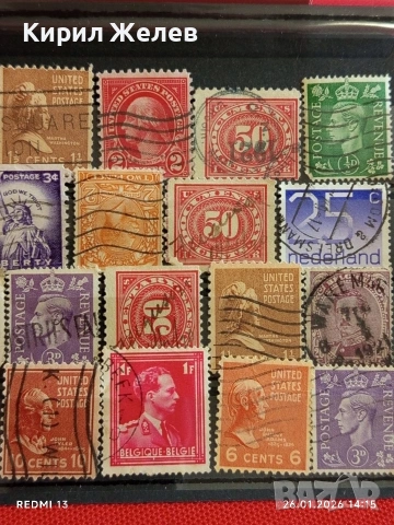 Стари пощенски марки от цял свят смесени СВЕТОВНИ ЛИДЕРИ за КОЛЕКЦИЯ 51567, снимка 3 - Филателия - 53231150