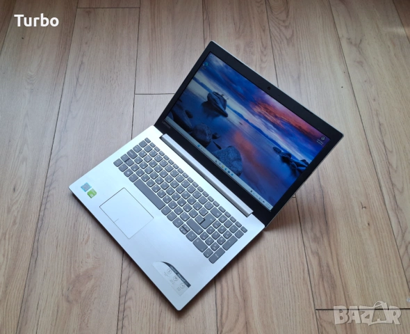 15.6' FullHD Lenovo 320 Core i5-7200U/NVIDIA GeForce 940MX 2GB/8GB/256GB SSD/Бат.4ч, снимка 3 - Лаптопи за работа - 54059774