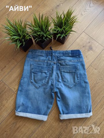 Къси маркови дънки за момче, снимка 4 - Детски къси панталони - 45422070