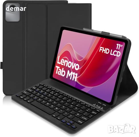 Калъф Lenovo Tab M11 11“ 2024 г с клавиатура, снимка 1 - Таблети - 45686130