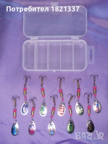 Комплект блесни за риболов , снимка 8 - Такъми - 53816158