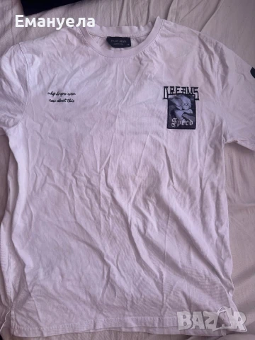 Бяла тениска Pause Jeans