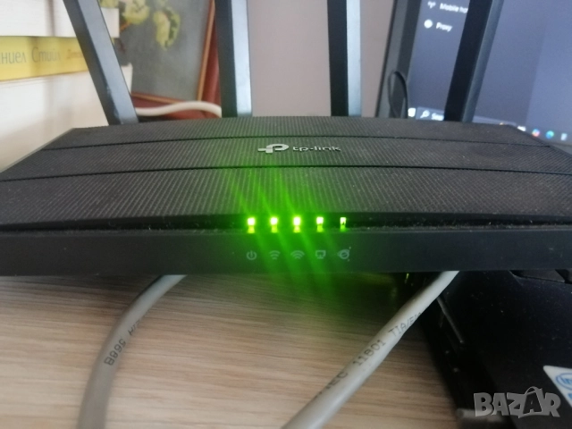 Рутер TP-LINK Archer A6 AC1200 Dual band Gigabit, снимка 4 - Рутери - 52263696