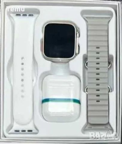 Комплект Smart часовник + TWS слушалки W26 Pro Max ULTRA / Цвят: Черен /няма ЮСБ накрайника директно, снимка 3 - Смарт часовници - 45681476