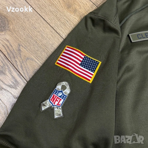 Мъжко горнище Nike x NFL x Cleveland Browns | XL, снимка 2 - Спортни дрехи, екипи - 53732634