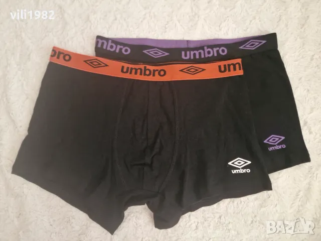 Нови мъжки боксерки Umbro Rocho размер L, снимка 1 - Бельо - 47188379