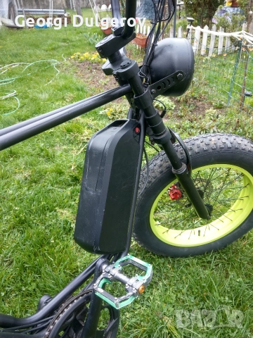 Електрическо колело с дебели гуми, снимка 9 - Велосипеди - 54088530