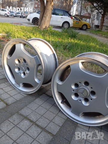 4 бр. оригинални джанти 16 цола Мерцедес ц класа, снимка 3 - Гуми и джанти - 52847681