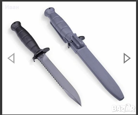 Нов нож Glock FM 81, черен, снимка 7 - Ножове - 45238497