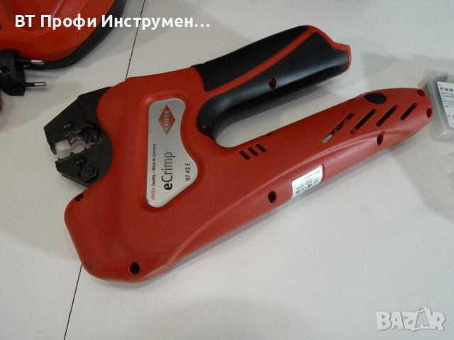 Промо - 2023 - KNIPEX 97 43 E - ЕCrimp - Кримпващи клещи, снимка 6 - Други инструменти - 45413877