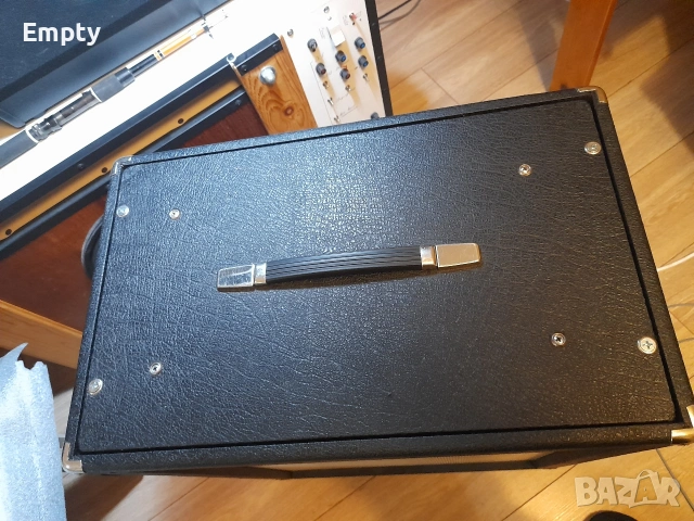 Лампов китарен усилвател с кабинет, снимка 14 - Ресийвъри, усилватели, смесителни пултове - 53900008