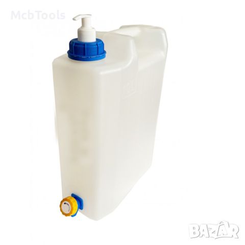 Туба за вода 10 литра със сапунерка, снимка 1 - Други инструменти - 46447117