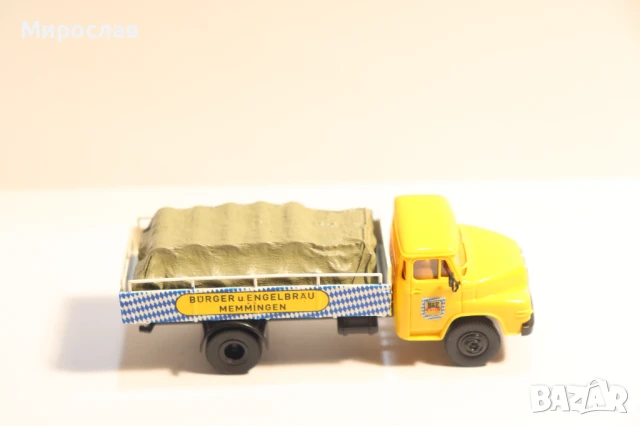 BREKINA H0 1/87 MAN KАМИОН МОДЕЛ КОЛИЧКА, снимка 5 - Колекции - 51157769