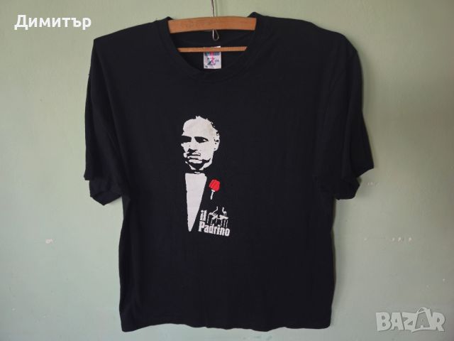 Оригинална тениска на Кръстникът El Padrino Mafia criminal size M, снимка 5 - Тениски - 46686027