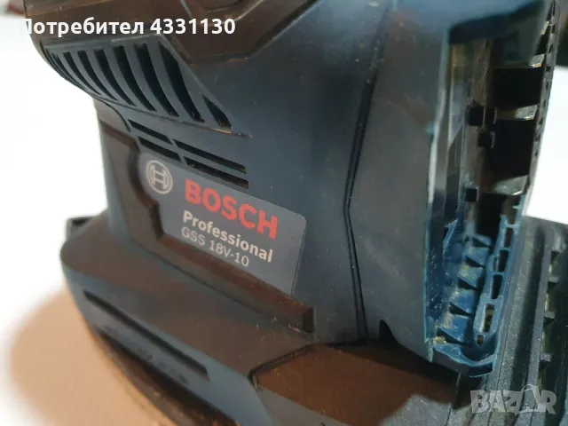  виброшлайф bosch 18v , снимка 4 - Други инструменти - 48476797