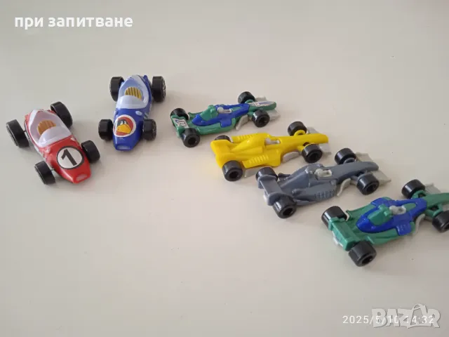 Малки Формула Kinder Surprise 6,5 см., снимка 3 - Колекции - 50231537