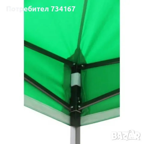 Сгъваема квадратна градинска шатра тип хармоника, снимка 9 - Градински мебели, декорация  - 49666951
