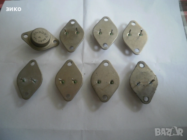 транзистор 2N3055 - 8бр. чифт (заводски подбрани)