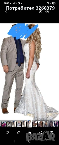 далги офицялни празнични рокли, снимка 2 - Рокли - 53869250