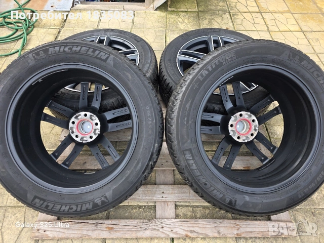 Лети джанти 19ки 5х112 O.Z.Racing Audi + зимни гуми 235/55/19 Michelin, снимка 9 - Гуми и джанти - 53757397