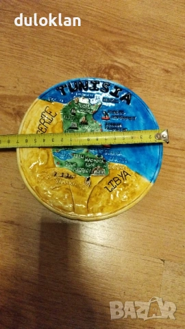 Декоративна чиния от Тунис, снимка 2 - Колекции - 53279289